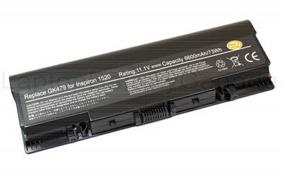 Dell-1520-9 cell: Laptop Battery 9-cell for Dell Inspiron 1520 1521 1720 1721 Vostro 1500 1700 fk890 gk476 gk479